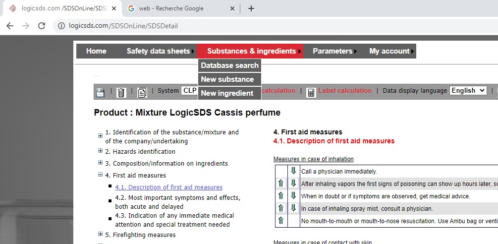 LogicSDS - SDS software for safety data sheet SDS (MSDS) in up 36 languages